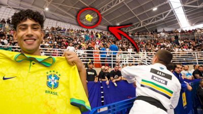 Only In Brazil! Fan Throws Shirt To Tainan Dalpra After Match