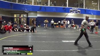 125 lbs Semifinal - Vonn Fenn, Southern Oregon University vs Antonio Mills Iii, Roundtree Wrestling Academy