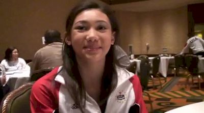 Kyla Ross after Waking Up as an Olympian