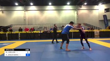 BRYAN J HELLER vs ARTURO JESUS SORIA 2023 World IBJJF Jiu-Jitsu No-Gi Championship