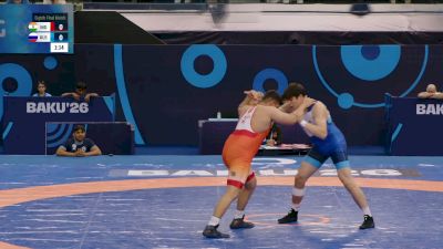 110 kg 1/8 Final - Arush Rana, India vs Magomed Omarov, Russia