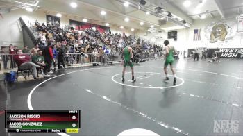 113 lbs Champ. Round 1 - Jacob Gonzalez, Monrovia vs Jackson Riggio, Thousand Oaks