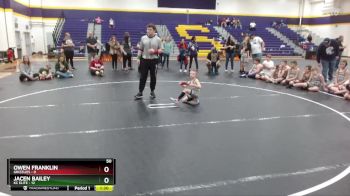 50 lbs Round 4 (6 Team) - Jacen Bailey, KC Elite vs Owen Franklin, Grizzlies