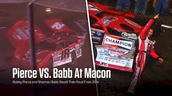 Bobby Pierce And Shannon Babb Remember 2014 Run-In At Macon Speedway.