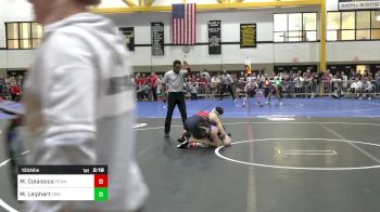 133A lbs Rr Rnd 2 - Michael Colaiocco, Penn vs Mason Leiphart, F&m
