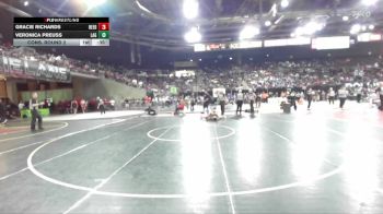 115 lbs Cons. Round 2 - Veronica Preuss, LaGrande vs Gracie Richards, Reed