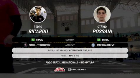Pedro Ricardo vs Otávio Possani 2025 ADCC Brazilian Nationals