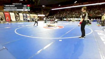 165 Class 2 lbs Cons. Semi - Amos Mundy, Osage vs Kaiden Phillips, Savannah