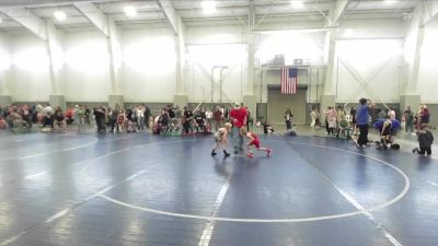 50 lbs 1st Place Match - Ben Nielsen, Bear River Wrestling Club vs Brantley Hetrick, Grantsville Wrestling Club