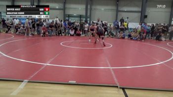 145 lbs Semifinal - Bryce Ault, Hanover vs Braxtan Kerr, Millerstown