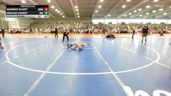 56 lbs Rr Rnd 1 - Maverick Elliott, Mat Assassins Blue vs Braylon Cundiff, Reaper Wrestling Club