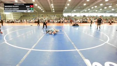 56 lbs Rr Rnd 1 - Maverick Elliott, Mat Assassins Blue vs Braylon Cundiff, Reaper Wrestling Club