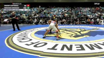 126 lbs Semifinal - Vincent Contreras, Nampa vs Abraham Coronado, McQueen