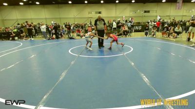 52 lbs Rr Rnd 3 - Ember Shelton, Storm 9U vs Alejandro Martinez, Mile High Mafia 9U
