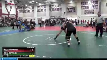 170 lbs Cons. Semi - Mina Espinoza, Upland vs Elizeth Guerra, Ventura