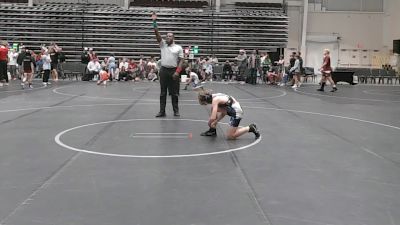 80 lbs Round 6 (8 Team) - Asher Franco, Neighborhood Wrestling vs Cole Ervin, Virginia Slaughterhouse