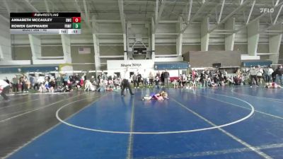 46 lbs 5th Place Match - AnnaBeth McCauley, Delta Wrestling Club vs Rowen Gappmaier, N/A