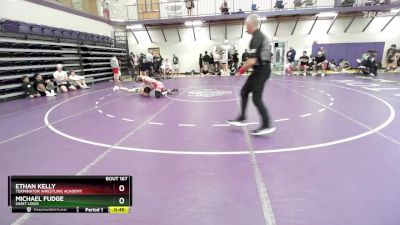 126 lbs Cons. Round 2 - Ethan Kelly, Terminator Wrestling Academy vs Michael Fudge, Saint Louis