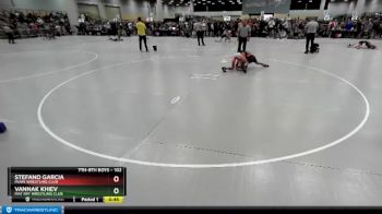 102 lbs Champ. Round 2 - Stefano Garcia, Miami Wrestling Club vs Vannak Khiev, Mat Rat Wrestling Club