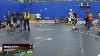 135 lbs Round 5 (6 Team) - Wyatt Cooksey, Death Squad vs Brady McMurtry, Steel Valley