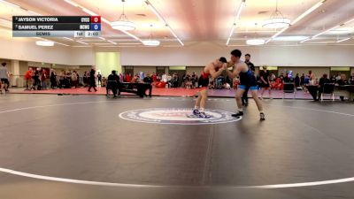 74 lbs Semis - Jayson Victoria, Community Youth Center - Concord Campus Wrestling vs Samuel Perez, Manteca Cobras Wrestling Club