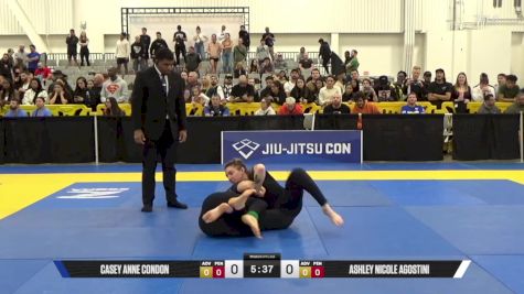 Ashley Nicole Agostini vs Casey Anne Condon 2025 World IBJJF Jiu-Jitsu No-Gi Championship