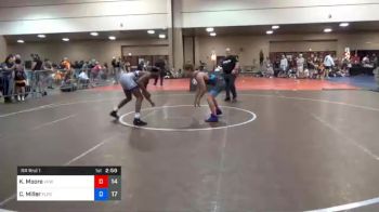 145 lbs Prelims - Kyle Moore, Vougar's Honors Wrestling vs Carson Miller, Florida Pride Black