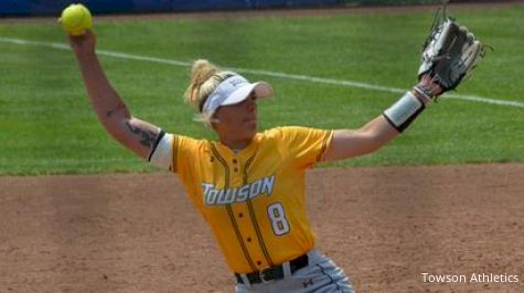 Towson Upsets Delaware In Extra Innings At 2023 CAA Softball Championship