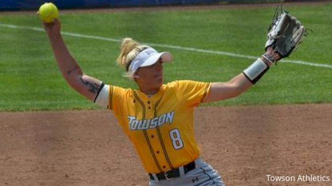 Towson Upsets Delaware In Extra Innings At 2023 CAA Softball Championship