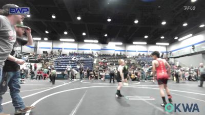 75 lbs Rr Rnd 4 - Jalen Almquist, Carl Albert vs Silas Hallmark, Smith Wrestling Academy