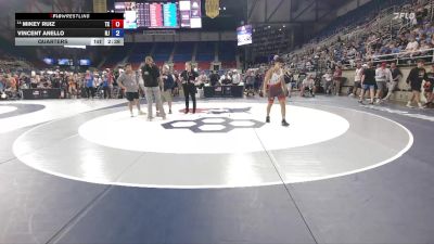 126 lbs Quarters - Mikey Ruiz, TX vs Vincent Anello, NJ