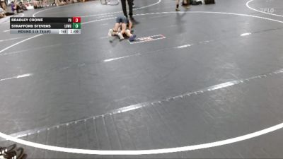 67 lbs Round 5 (6 Team) - Bradley Crowe, Power House vs Strafford Stevens, Level Up Wrestling Club