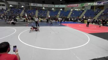 73 lbs Quarterfinal - Benjamin Baca, Pikes Peak Warriors vs DiMaggio Gomez, Panhandle Wr Ac