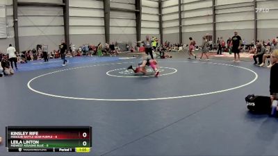 152 lbs Semis - R1 Wb - Emma Husser, Mayhem WC Gray vs Addison Smith, Virginia Killers (The Sequel)