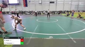 70 lbs Rr Rnd 4 - Riley Wade, Timber Town Wrestling Academy vs West Thompson, Silver State