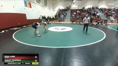 126 lbs Cons. Round 4 - Radley Maxfield, Mountain View vs Sean Lowe, Powell
