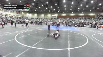 54 lbs Consi Of 16 #2 - Christian Poston, The Rock Of Redmond vs Frank Swickard, Gold Rush Wrestling