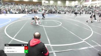 78 lbs Round Of 16 - Lawson Arrieta, Pomona Elite vs Jaser Hernandez, DUB Wrestling