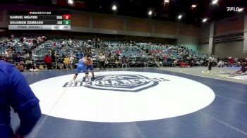 285 lbs Cons. Round 2 - Samuel Weaver, Reno vs Solomon Zumbado, Junipero Serra
