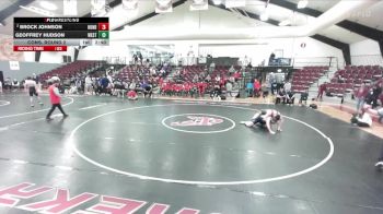 184 lbs Cons. Round 2 - Brock Johnson, Huntingdon vs Geoffrey Hudson, Westminster