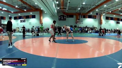 285 lbs Semifinal - Christopher Funches, Grizzly Wrestling Club vs Schey Huff, Beach Boyz