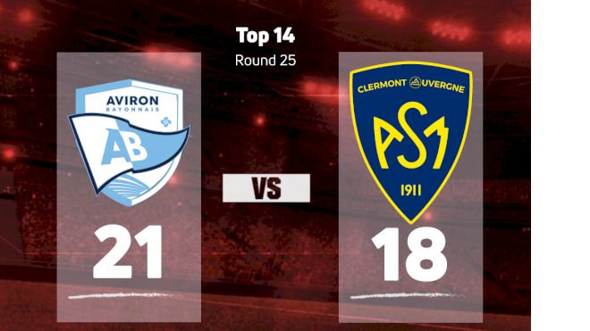 2023 Aviron Bayonnais vs ASM Clermont Auvergne