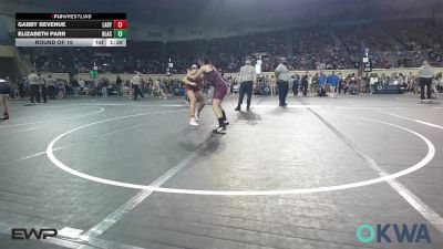 117 lbs Round Of 16 - Gabby Bevenue, Lady Outlaw Wrestling Academy vs Elizabeth Parr, Blackwell Wrestling Club