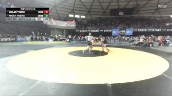 Boys 1B/2B 113 Quarterfinal - Micah Rocha, Northwest Christian (Colbert) vs Dillan Yazzie, Lake Roosevelt