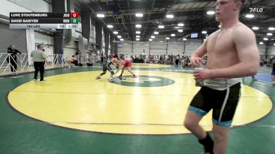 160 lbs Rr Rnd 1 - Luke Stoutenburg, Journeymen Blue - HSB vs David Sawyer, Winn Dixie - HSB