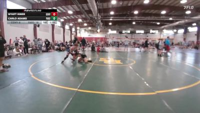 109 lbs Round 5 (12 Team) - Carlo Adams, Parabellum 2 vs Wyatt Kiner, Cow Valley