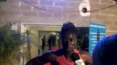 Christine Ohuruogu 4th 400 on dealing with Olympic pressure at 2012 Paris Diamond League - Meeting Areva