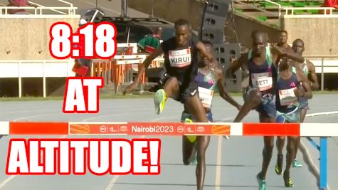 Amos Kirui Runs 8:18 At Altitude In 3k Steeplechase