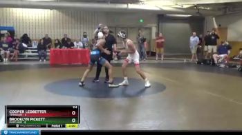 114 lbs Round 1 (8 Team) - Cooper Ledbetter, Tennessee vs Brooklyn Pickett, Maryland