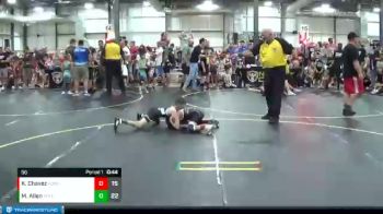 56 lbs Round 2 (6 Team) - Knox Chavez, Pomona Elite vs Mason Allen, Team Gotcha